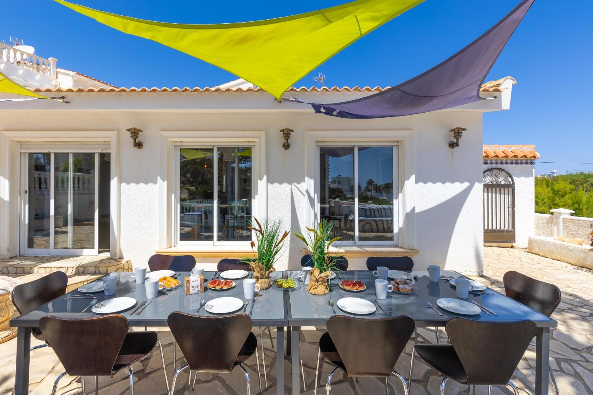 Вилла Fidalsa Grand Mediterranean Beachfront Плайя-Фламенка Экстерьер фото